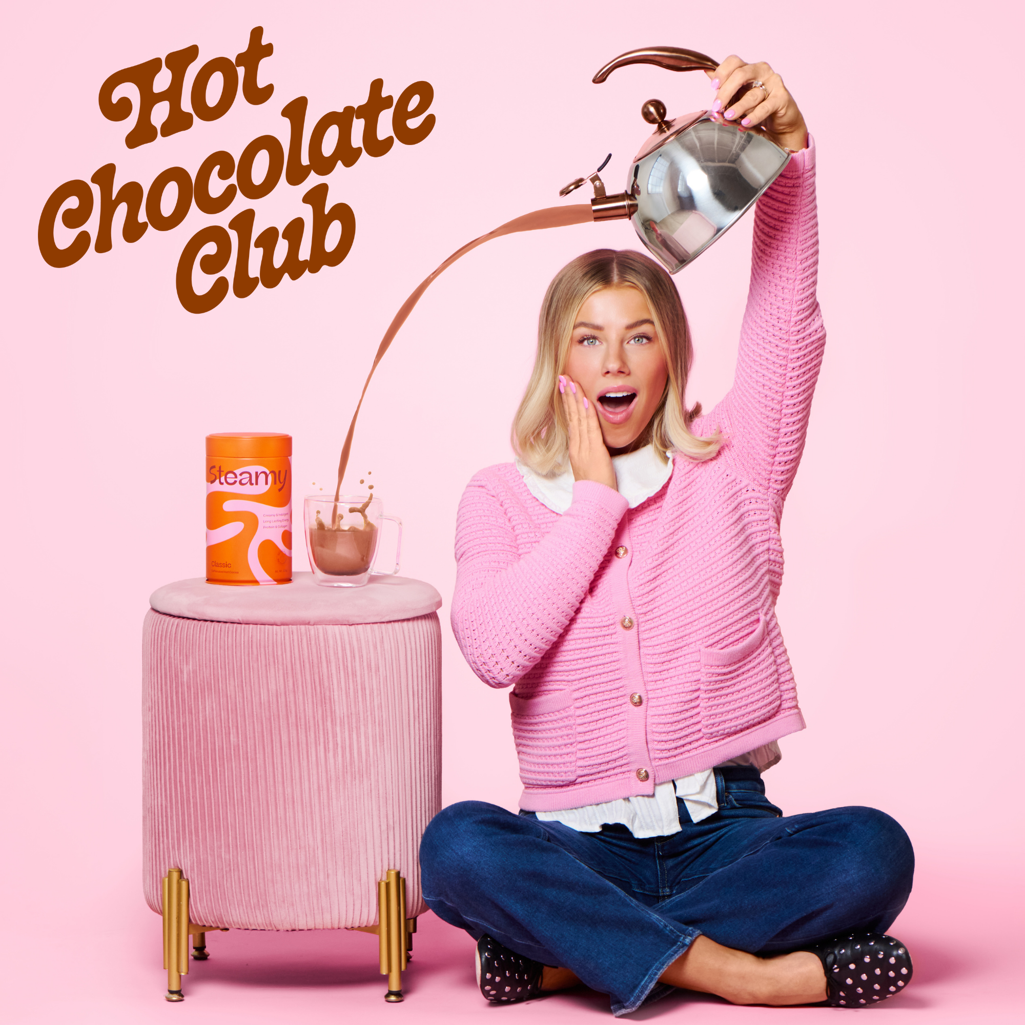 Steamy Hot Chocolate Club campaign